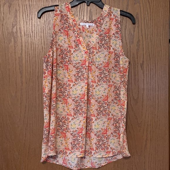Violet + Claire Sleeveless Top Size Medium - Picture 1 of 7
